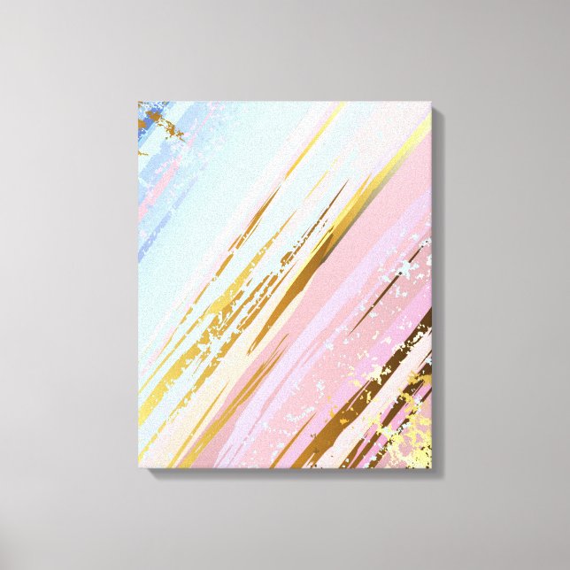 Toile Arrière - plan rose texturé (Recto)