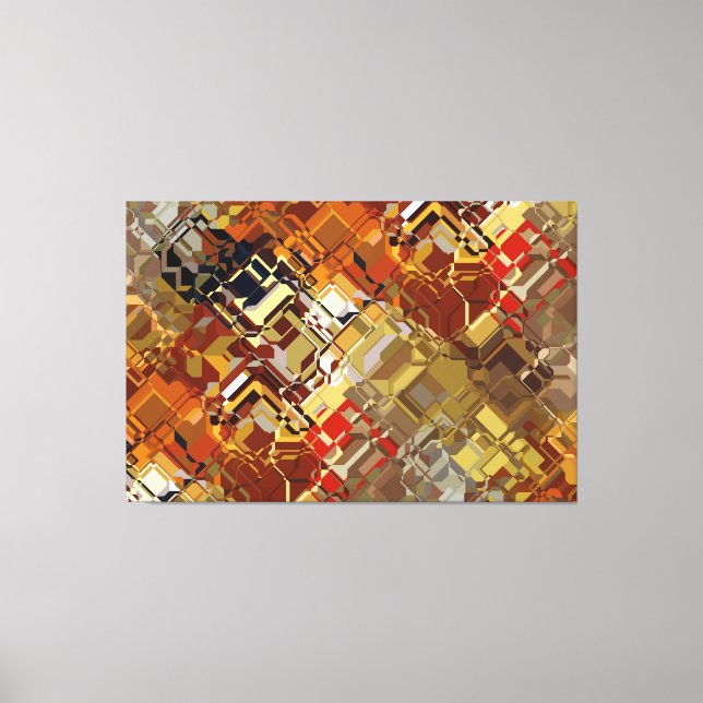 Toile Art Abstrait 145 (Recto)