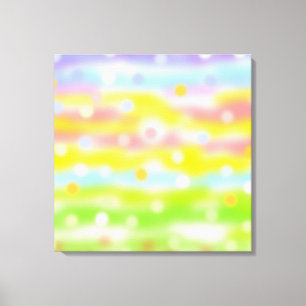 Toile Art Abstrait dans les tons multicolores