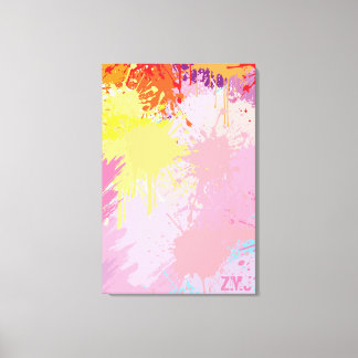 Toile Art abstrait de coucher de soleil par ZMJ
