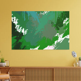 Toile Art Abstrait Groenlandais par ZMJ