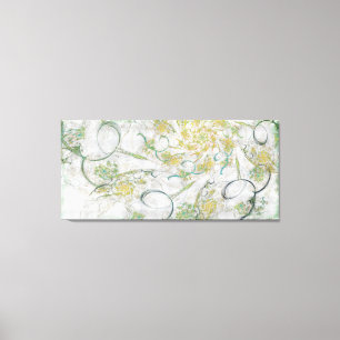 Toile Art Abstrait non masqué