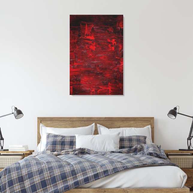 Toile Art abstrait Thrum (Insitu(Chambre))