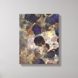 Toile Art arrière - plan numérique de fleurs / motif de 