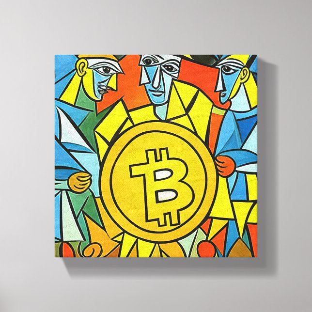 Toile Art Bitcoin (Recto)
