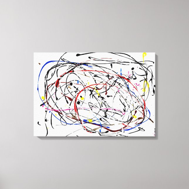 Toile Art contemporain (Recto)