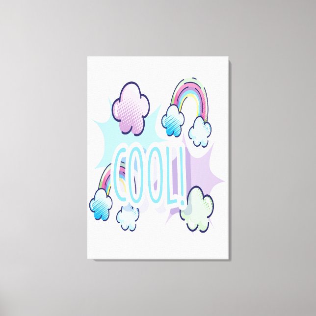 Toile Art créatif cool (Recto)