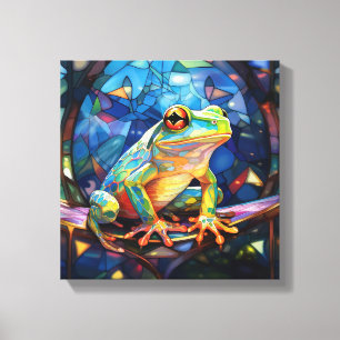 Toile Art de la grenouille