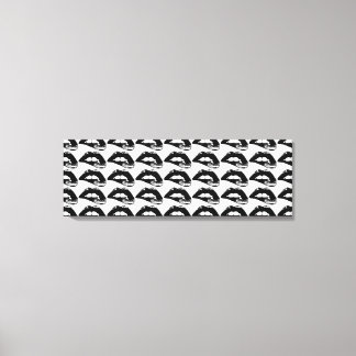 Toile Art de la lèvre carrelée