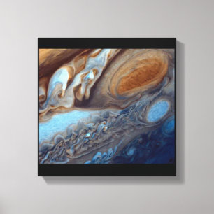 Toile ART ESPACE #37 Jupiter Gros plan