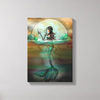 Art Fantastique de Sirène de la Mer Mystique par M