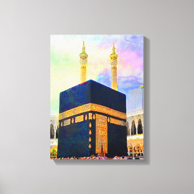 Toile Art islamique de la Kaaba (Recto)