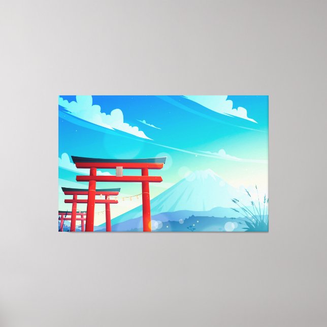 Toile Art japonais (Recto)