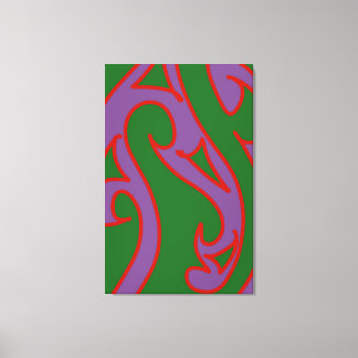 Toile Art kowhaiwhai abstrait par RRW