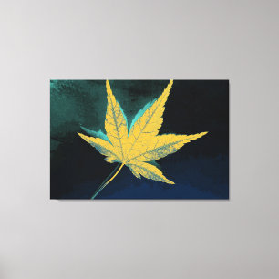 Toile Art Leaf Automne 5
