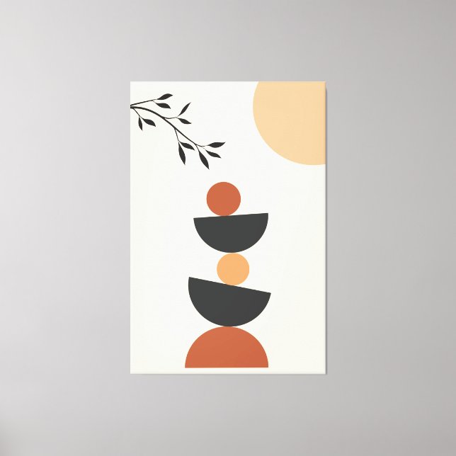 Toile Art minimaliste (Recto)