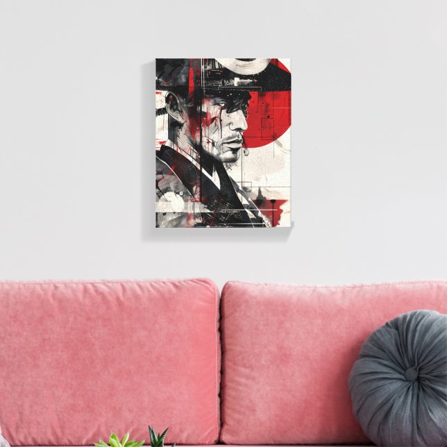 Toile Art numérique de Samurai (Insitu(Salon))