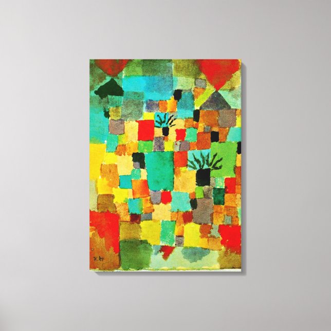 Toile Art Paul Klee : Tunisie du Sud (Recto)