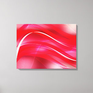 Toile Art-Rouge Abstrait