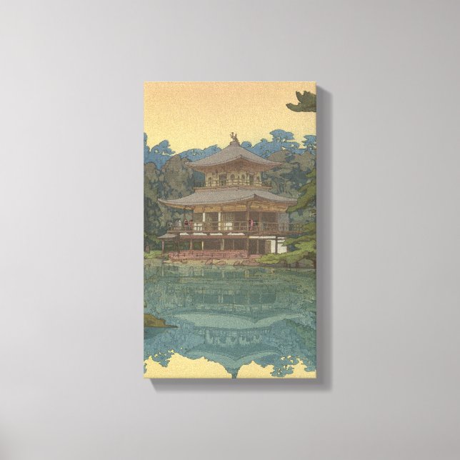 Toile Art Ukiyoe Japonais (Hiroshi Yoshida) (Recto)