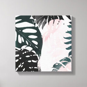 Toile Articules de palmiers paradisiaques