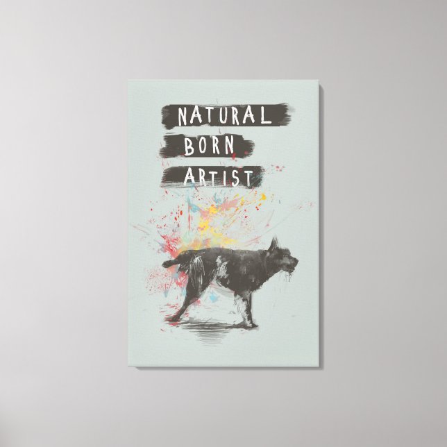 Toile artiste né (Recto)