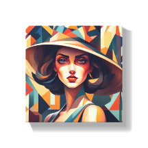 Toile Artistique "Radiant Serinity"