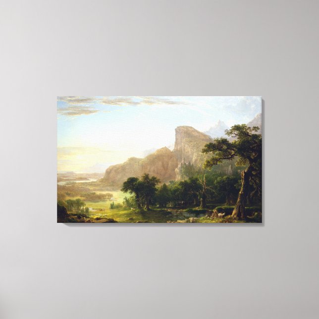 Toile Asher Brown Durand Paysage Thanatopsis (Recto)