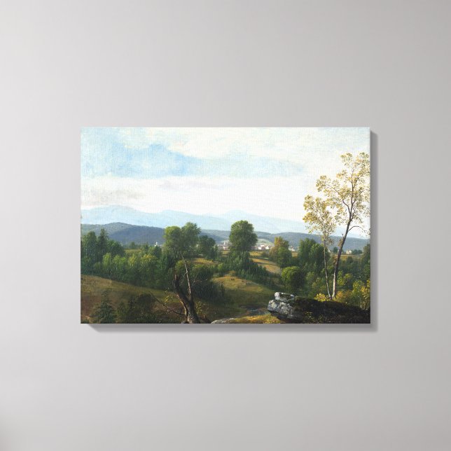 Toile Asher Brown Durand Vue sur la vallée (Recto)