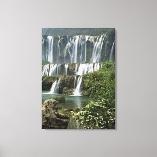 Toile Asie, Chine, province du Yunnan, Qujing, Luoping