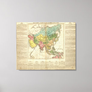 Toile Asie et Empire de Genghis Kahn