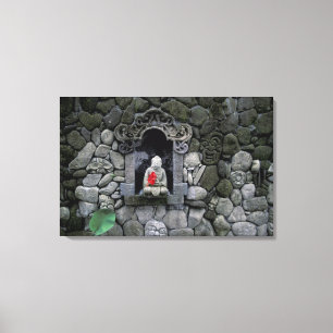 Toile Asie, Indonésie, Bali. Sanctuaire de Bouddha