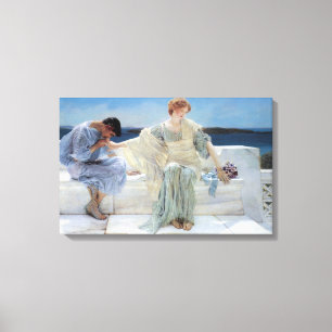 Toile Ask Me No More par Sir Lawrence Alma Tadema