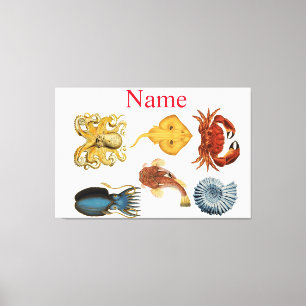 Toile Association d'apaces de mer uniques Thunder_Cove