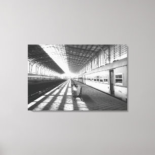 Toile Assouan Égypte, Intérieur de la gare de la digue d