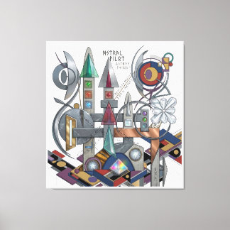 Toile Astral Pilot: El Lissitzky Style Constructivist My
