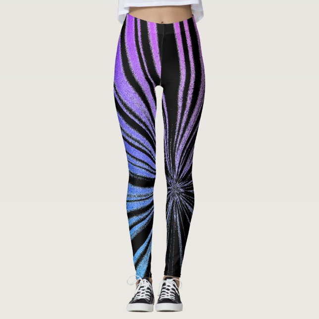 Toile Astral tendance style Miami Leggings (Devant)