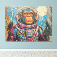 ASTRONAUTE CHIMPANZÉ RENTRE À LA MAISON-5