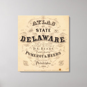 Toile Atlas du Delaware