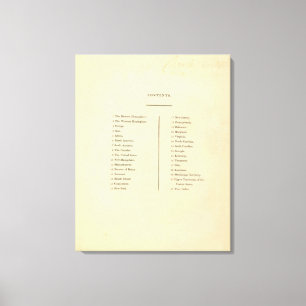 Toile atlas général des États-Unis