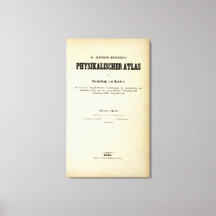 Toile Atlas physique v 2 de page titre