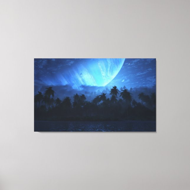 Toile Atoll (Nuit) (Recto)