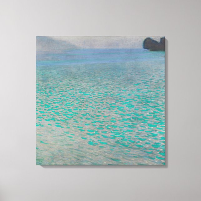 Toile Attersee - Gustav Klimt (Recto)