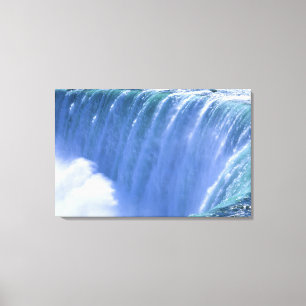 Toile Au bord des puissantes chutes du Niagara, New York