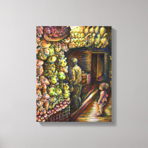 Toile Au nord du cirque