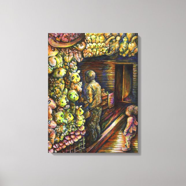 Toile Au nord du cirque (Recto)