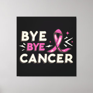 Toile Au revoir la conscience du cancer du sein