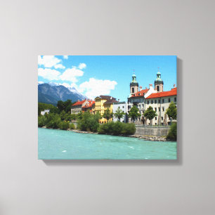 Toile Auberge de la rivière à Innsbruck