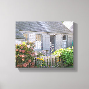 Toile Auld Lang Syne Nantucket Cottage