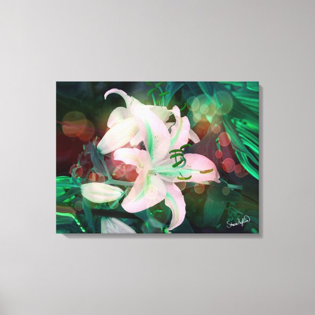 Toile Auras Danser avec les Lilies (Recto)